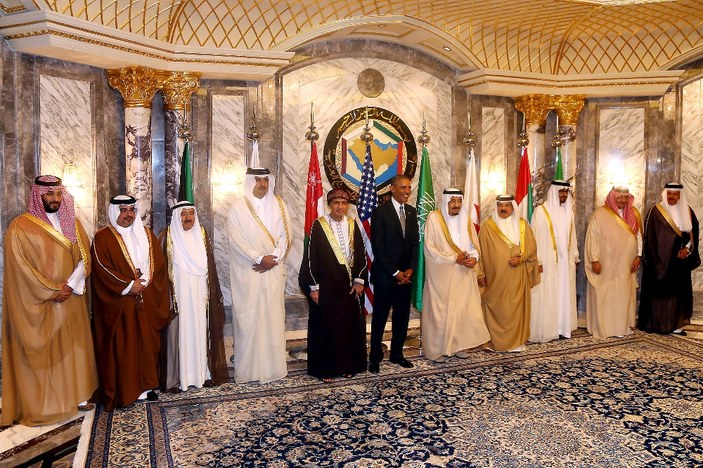 Obama Riyad'da aile fotoğrafı çektirdi