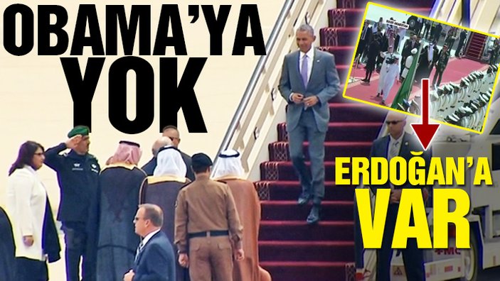 Arabistan'da Obama'yı vali karşıladı, Sözcü rahatsız oldu