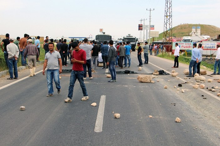 Mardin'de 'sayaç karşıtı' çiftçiler olay çıkardı