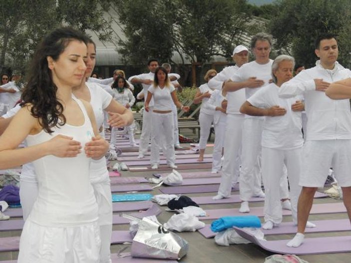 Kazdağları'nda yoga festivali