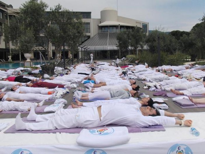 Kazdağları'nda yoga festivali