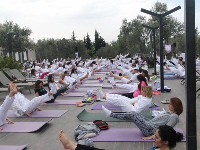 Kazdağları'nda yoga festivali