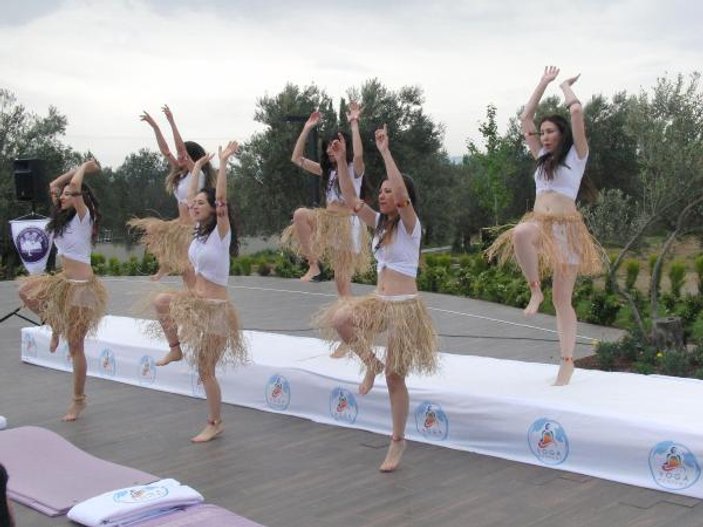 Kazdağları'nda yoga festivali