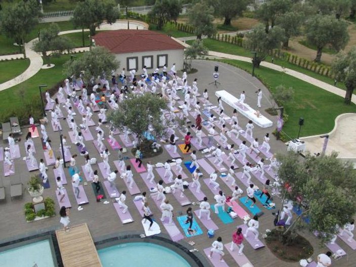 Kazdağları'nda yoga festivali