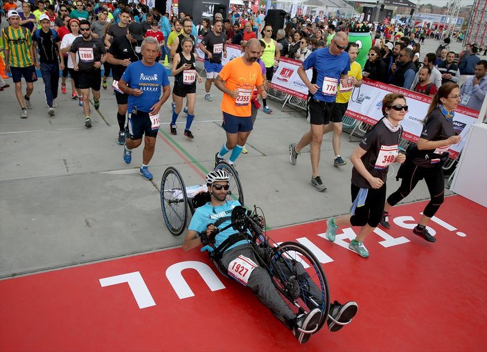 İstanbul Yarı Maratonu'nu Kenyalı atletler kazandı