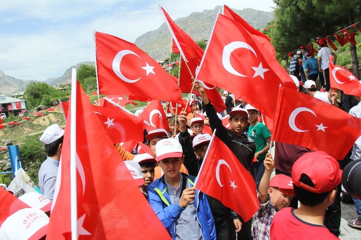 Kahramanmaraş'ta soykırım iddialarına karşı yürüyüş