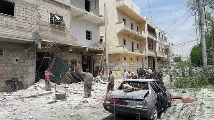 Suriye'de pazar yerine saldırı: 11 ölü