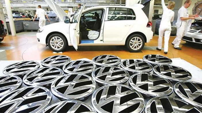 Volkswagen krize rağmen Toyota'yı geride bıraktı