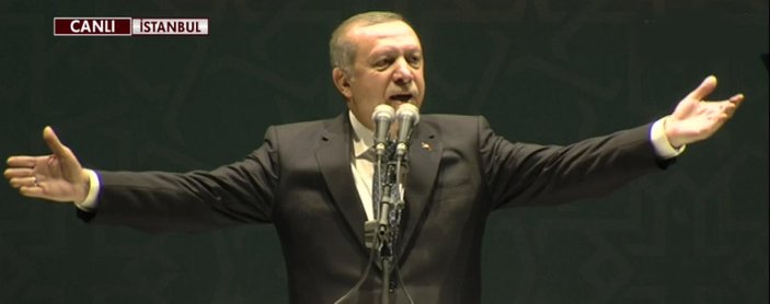 Erdoğan İmam Hatip Gençlik Buluşması'nda konuştu