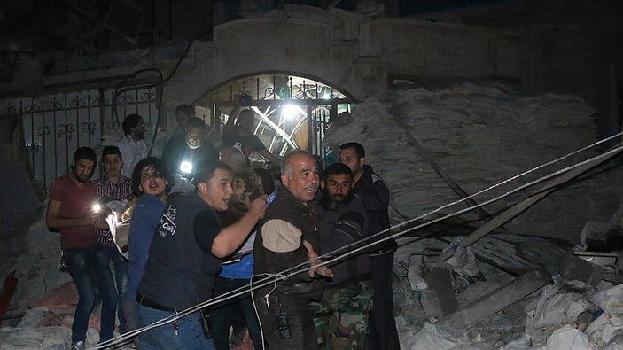 Rus jeti Halep'te sahra hastanesini vurdu