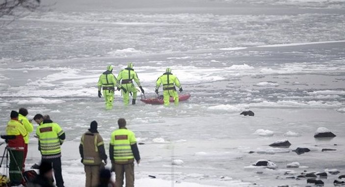 Norveç'te helikopter kazası