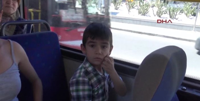 Antalya'da 5 yaşındaki çocuk midibüste unutuldu