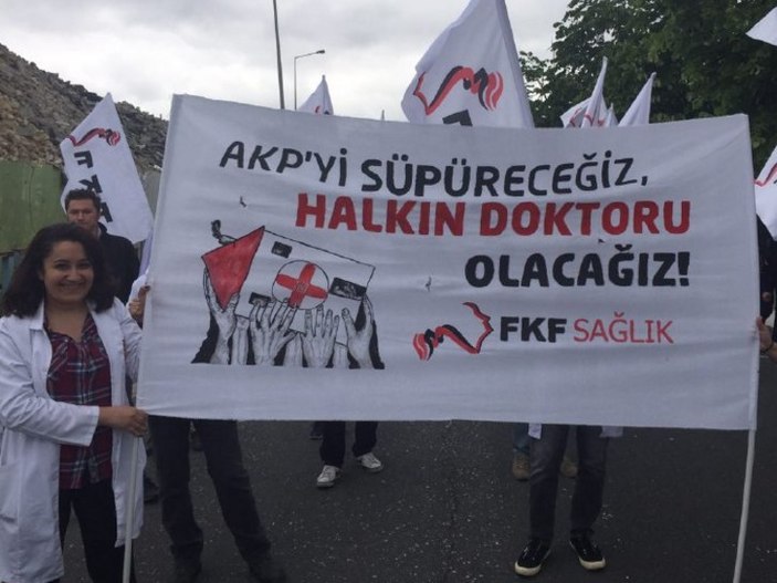 Bakırköy'de HDP'liler polise saldırdı