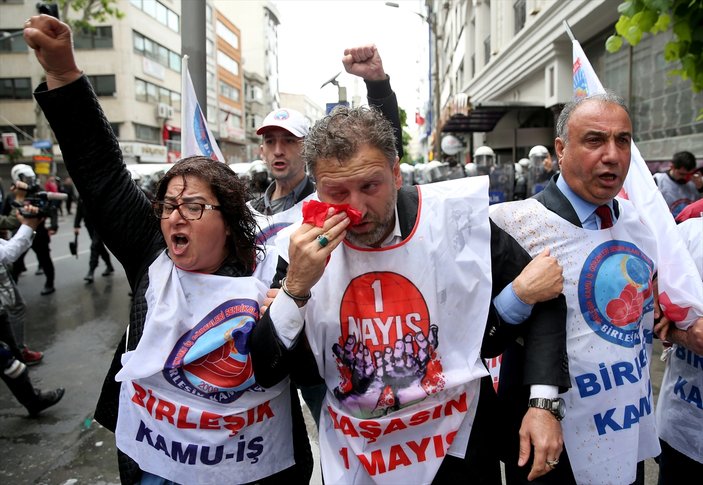 1 Mayıs için Taksim'e çıkmak isteyenlere gözaltı