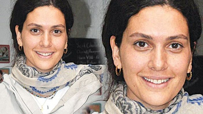 Bergüzar Korel'in makyajsız hali