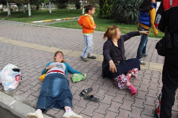 Karabük'te iki kadın sokak ortasında dövüldü