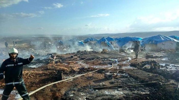 Esed rejimi mülteci kampını vurdu: 60 ölü