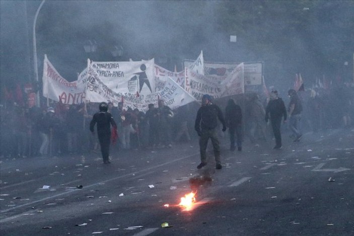 Yunanistan'da hükümet karşıtı protestolar