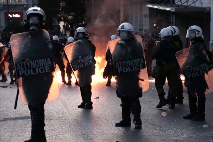 Yunanistan'da hükümet karşıtı protestolar