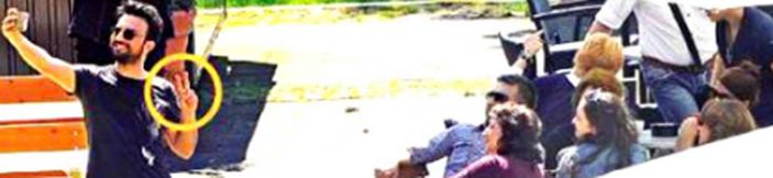 Tarkan eşi Pınar Dilek ile el ele gezdi