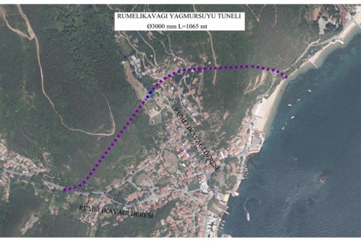 İstanbul'a 5 yeni yağmursuyu tüneli geliyor