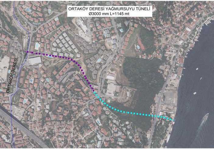 İstanbul'a 5 yeni yağmursuyu tüneli geliyor