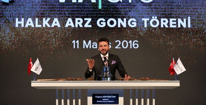 Borsa'da gong VIA GYO için çaldı