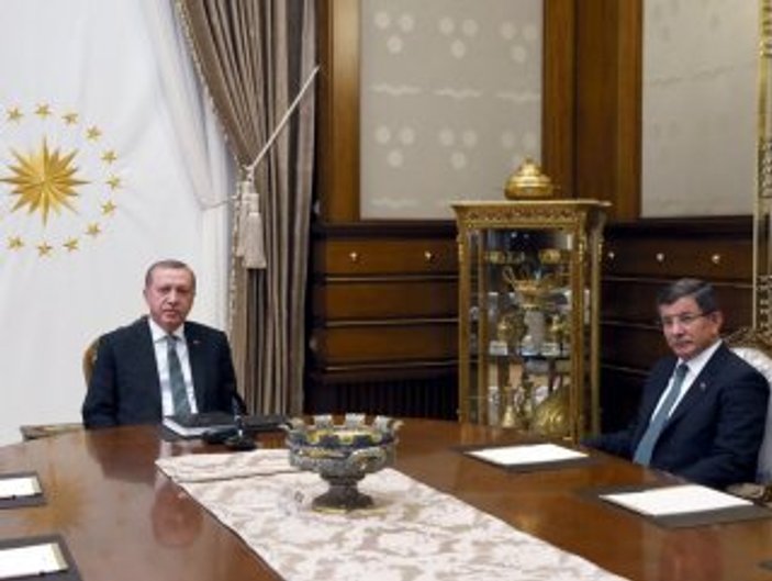 Cumhurbaşkanı Erdoğan, Başbakan Davutoğlu'nu kabul edecek
