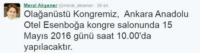 Mahkemelerin MHP savaşından sonra Akşener tweet attı