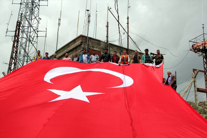 Giresun'da terör saldırısına protesto