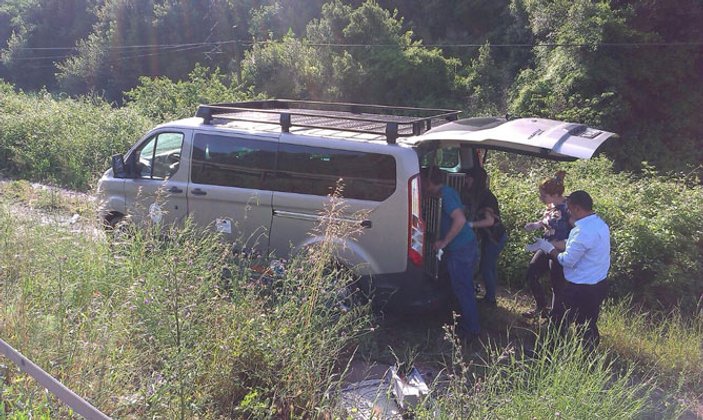 Bursa'da kamyonun çarptığı ayı kurtarıldı