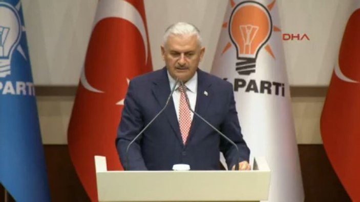 Binali Yıldırım'ın Başbakan olduktan sonraki ilk konuşması