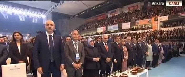 Erdoğan'ın mesajı AK Parti kongresinde okundu