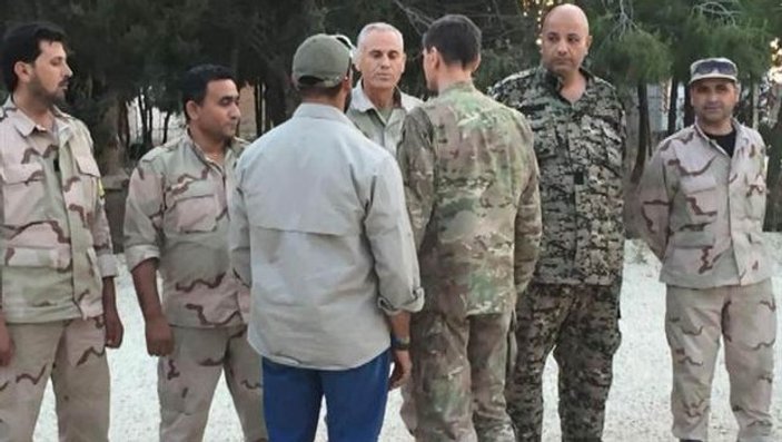 YPG'liler ile görüşen ABD'li komutan Türkiye'ye geldi