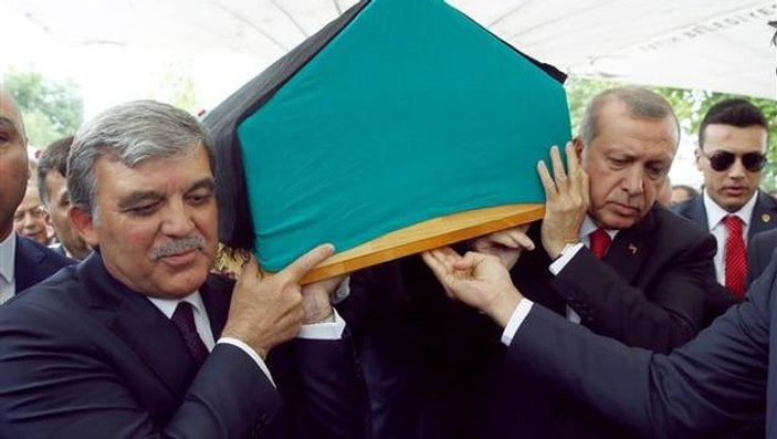 Erdoğan ve Abdullah Gül İbrahim Bodur'un cenazesinde