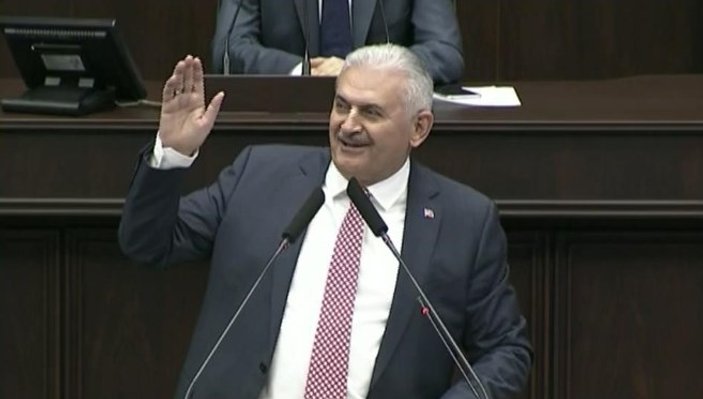 Başbakan Binali Yıldırım ilk grup toplantısında konuştu