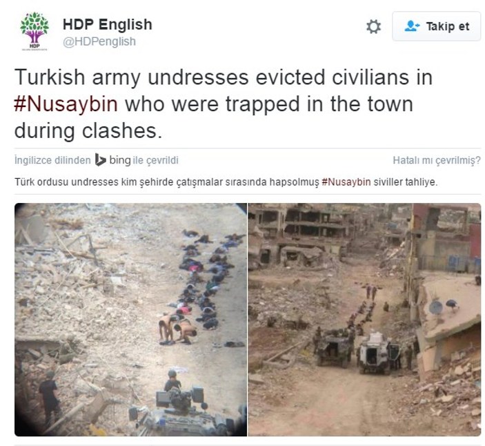 TSK Swap testi yaptı: Onlar sivil değil PKK'lı