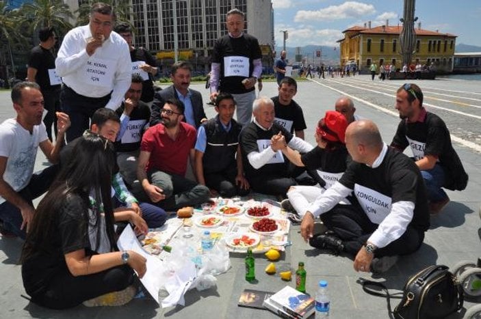İzmir'de CHP'liler Gezi'yi andı