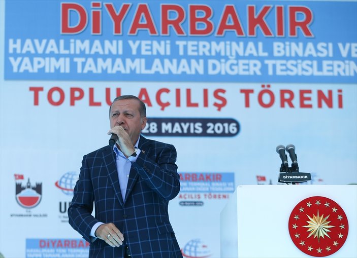 Cumhurbaşkanı Erdoğan'ın Diyarbakır konuşması