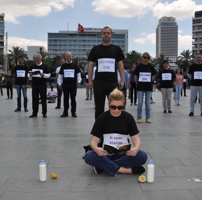 İzmir'de CHP'liler Gezi'yi andı