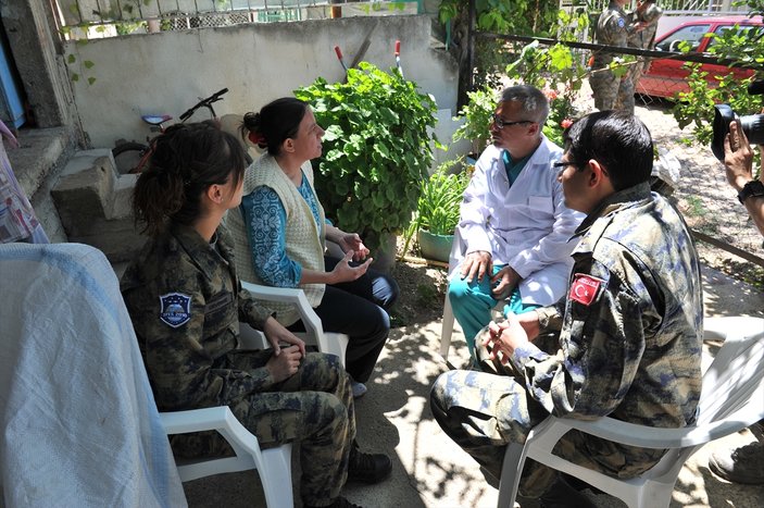Efes 2016 sonrası bölge halkına sağlık taraması