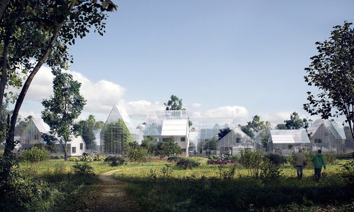 Hollanda'da geleceğin köyü kuruluyor