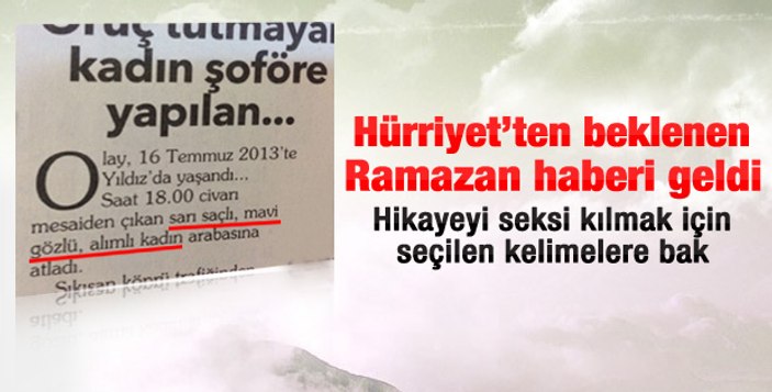 Doğan Medya'dan 'zorunlu iftar' haberi