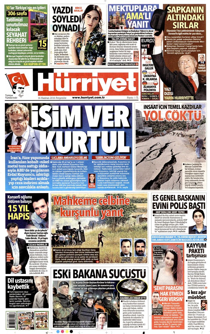 Hürriyet algı yapmaya devam ediyor