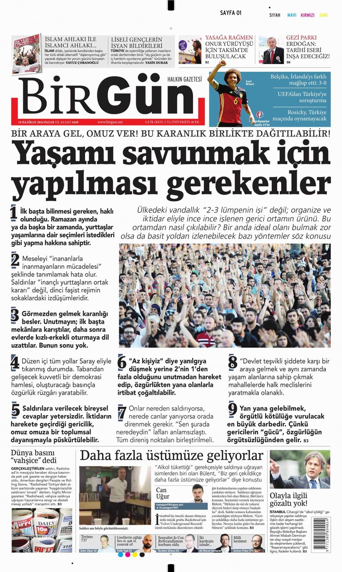 Cumhuriyet ve Birgün iç savaş mı istiyor