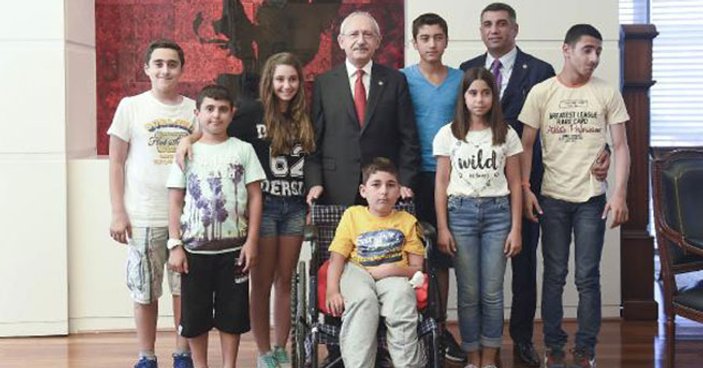 Kılıçdaroğlu TEOG'da başarılı Tuncelili öğrencilerle buluştu