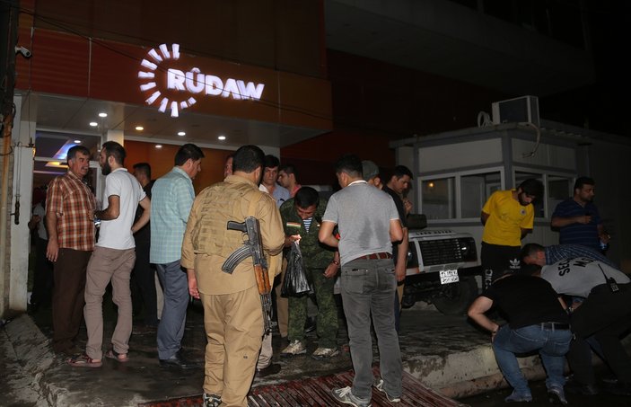 Kuzey Irak'ta Rudaw Medya Grubu'na silahlı saldırı