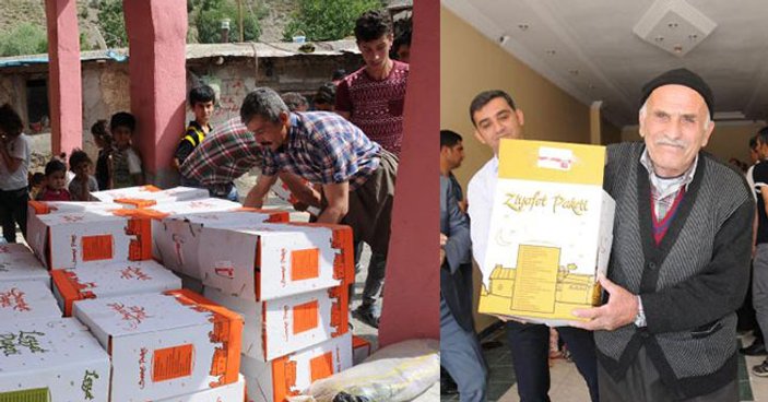 CHP'den yoksul ailelere gıda paketi ve bayram şekeri
