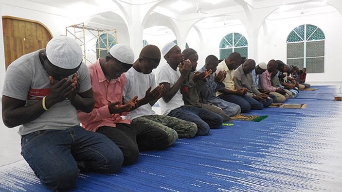 Haiti'nin ilk minareli camisi ibadete açıldı