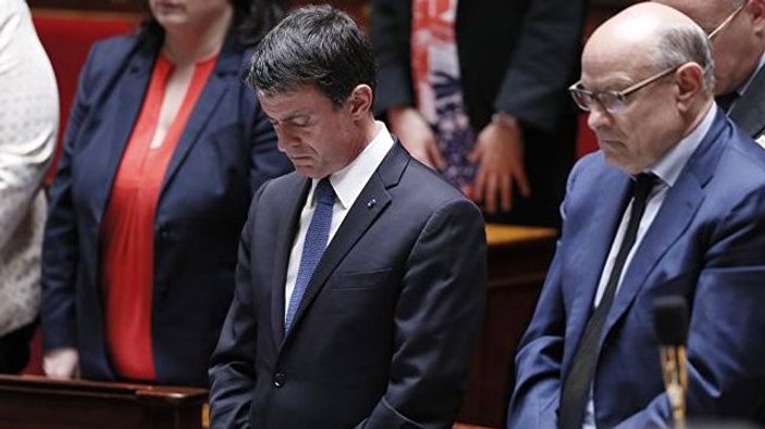 Fransa Parlamentosu'nda Türkiye için saygı duruşu